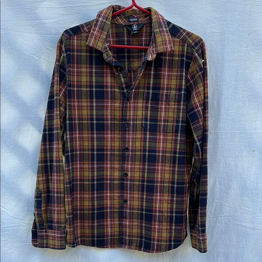 Volcom Plaid Button Down Shirt